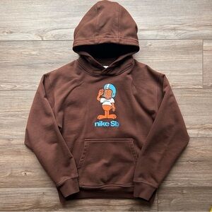 Nike SB | Fleece Pullover Hoodie in Brown (Unisex XS)